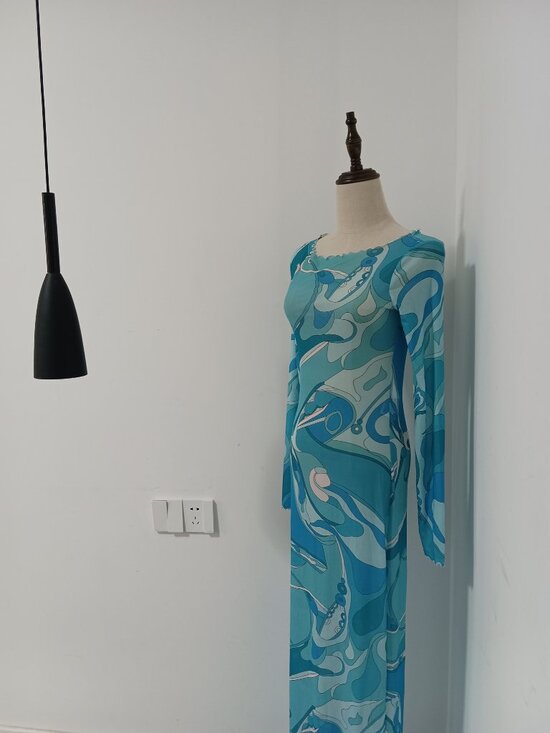 PUCCI Orchidee-print maxi dress - Picture 4 of 9